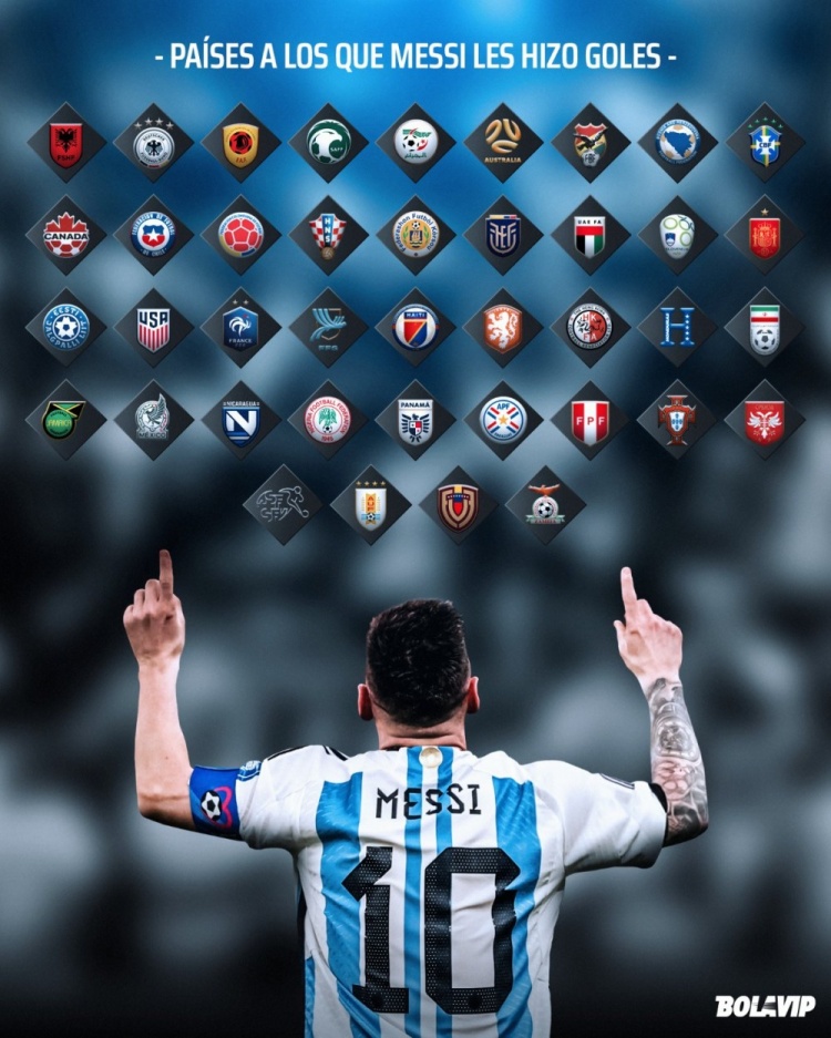 开云体育下载安装-对赞比亚破门后，梅西国家队生涯已攻破40支球队的大门